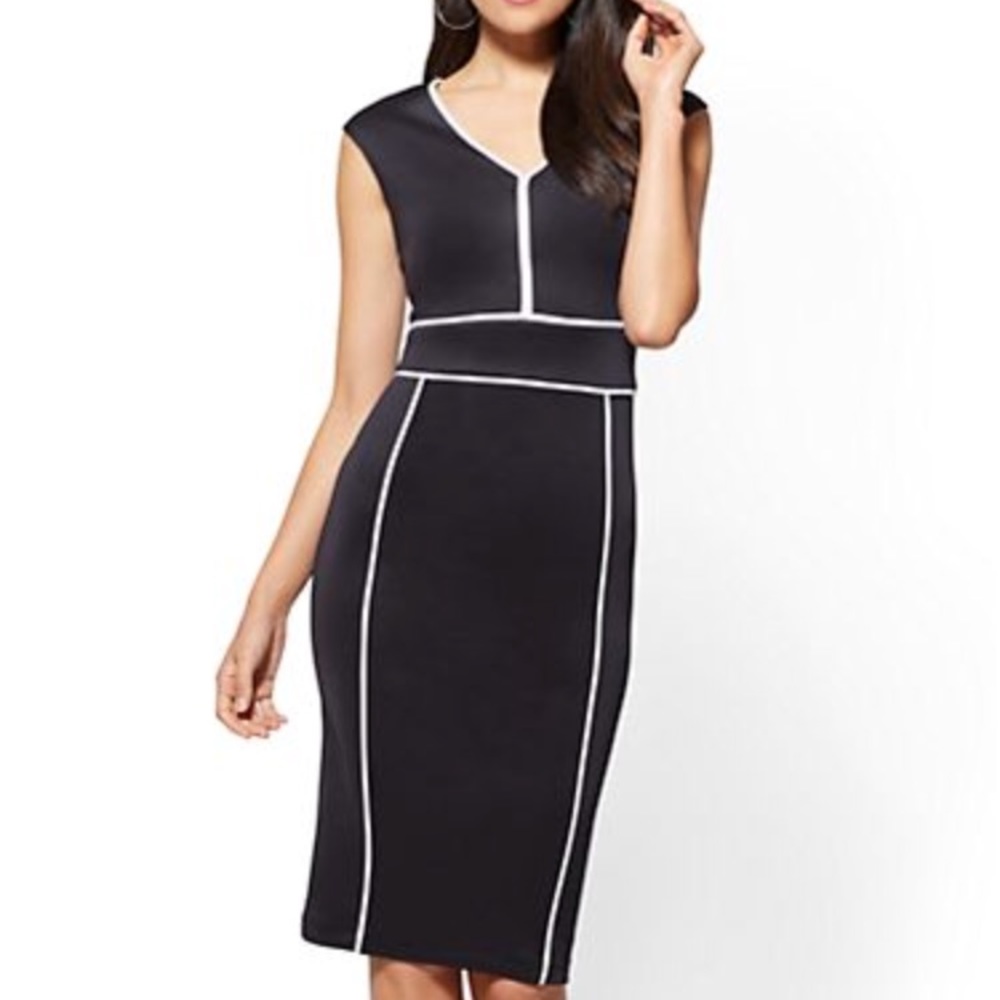NY&CO black and white dress